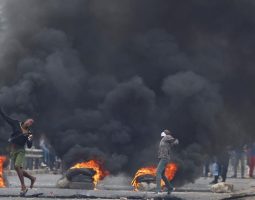 protestos em Moçambique